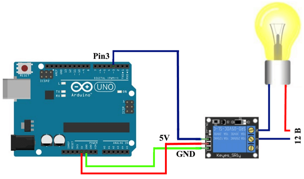 Arduino подключение реле